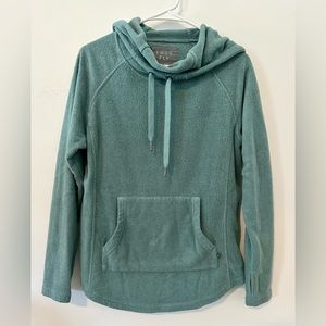 Free Fly Women’s Fleece Sherpa Hoodie Size Medium EUC